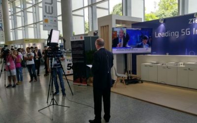 RTVE realiza la primera conexión de TV de España en 5G en el marco del EuCNC 2019 y 7th Global 5G Event
